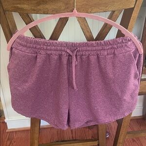 Amazon Essentials Women's Athletic Shorts in Purple